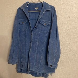 Women’s corduroy jacket.